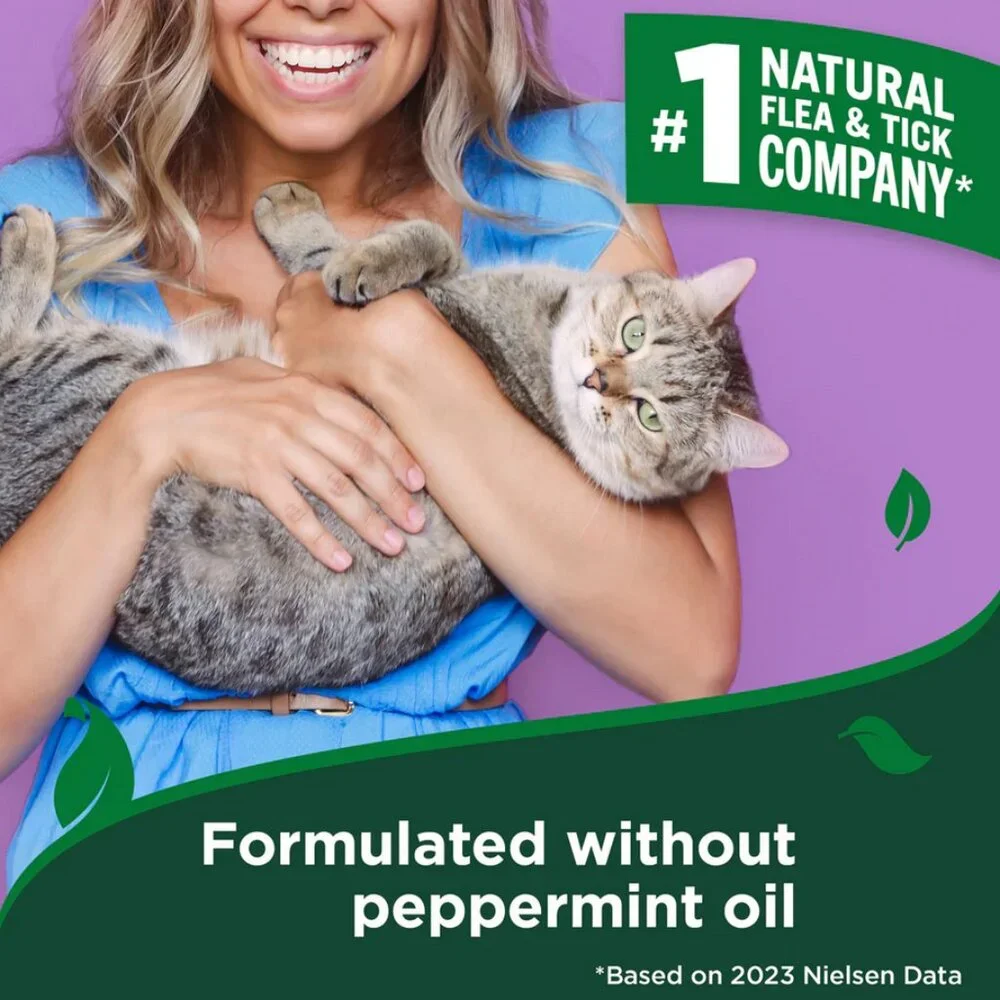 NEW! Flea and Tick Cat Easy Spray – Cotton Spice Scent